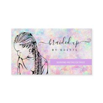 Opal Holographic Hair Braider Stylist