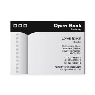Open Book - Black