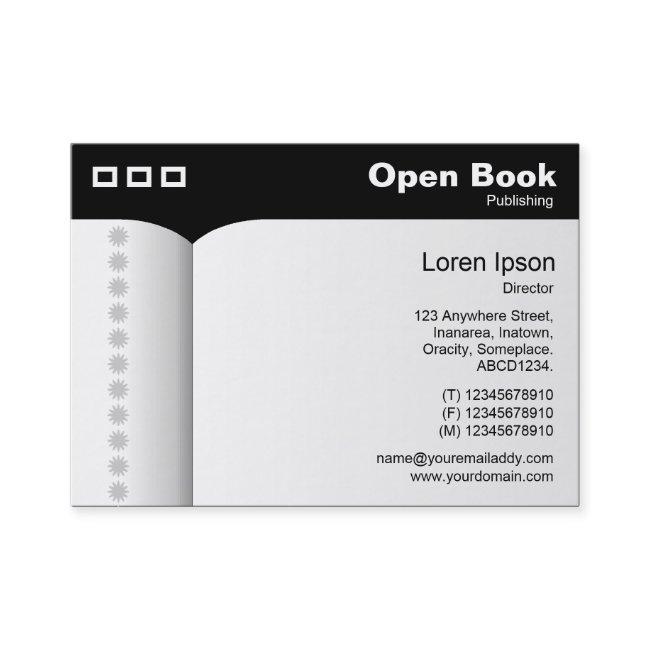 Open Book - Black