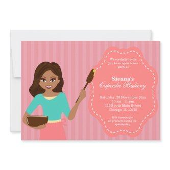 Open House Bakery business Invitation