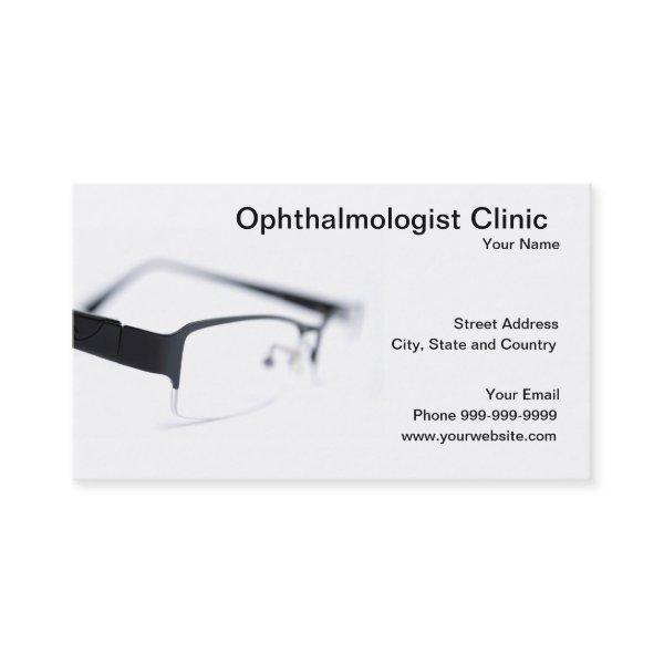 Ophthalmologist clinic