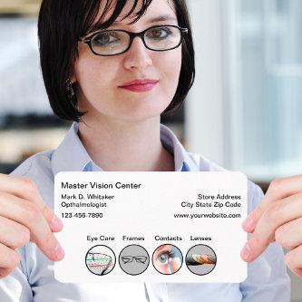 Ophthalmologist Eye Care Vision Store Businesscard