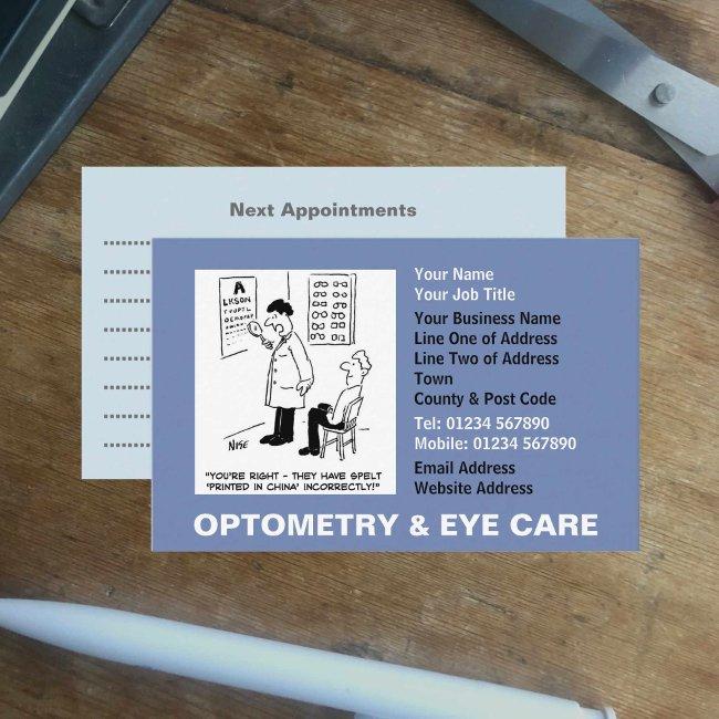 Optician Appointments