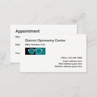Optometrist Eye Doctor Appointment