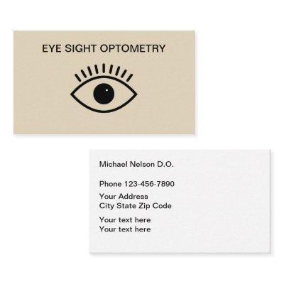 Optometrist Eye symbol Design
