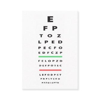 Optometrist | Medical Doctor | Eye Exam Appointment Card