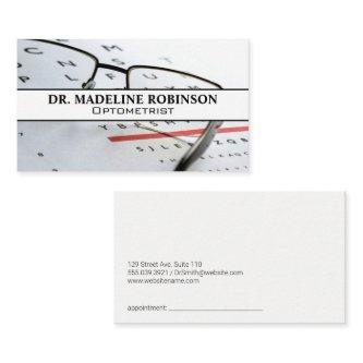 Optometrist | Prescription Glasses Appointment Card