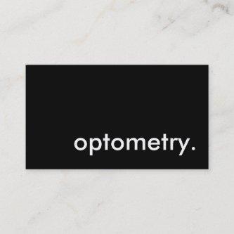 optometry.