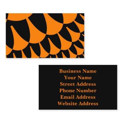 Orange and Black Scales