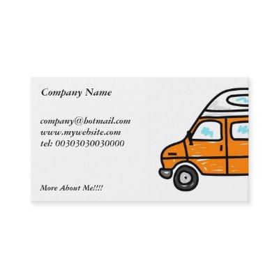 Orange Campervan