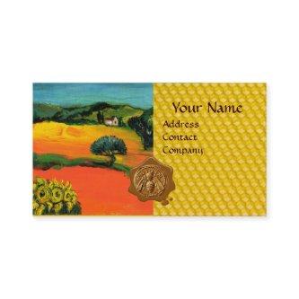 ORANGE FIELDS,FLORA HONEY BEE WAX SEAL ,BEEKEEPER