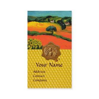 ORANGE FIELDS , HONEY BEE WAX SEAL ,BEEKEEPER