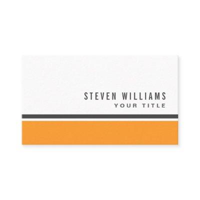 Orange gray border modern stylish white