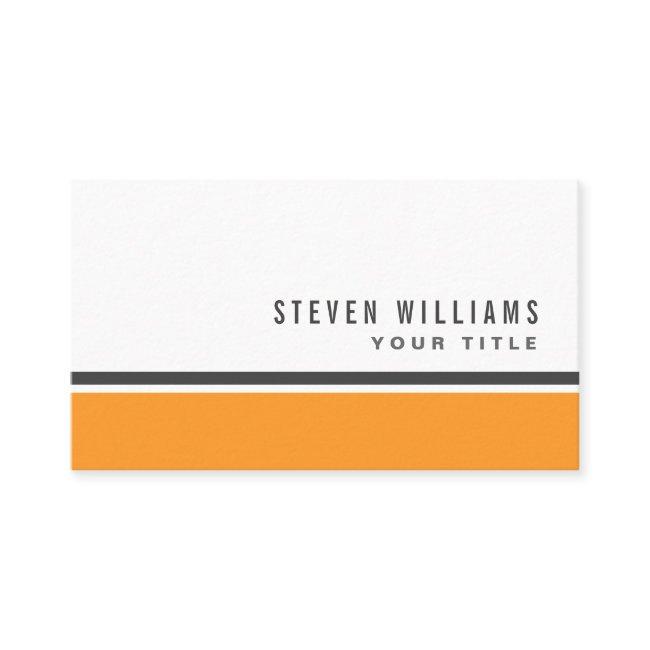 Orange gray border modern stylish white