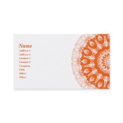Orange Sherbet Kaleidoscope