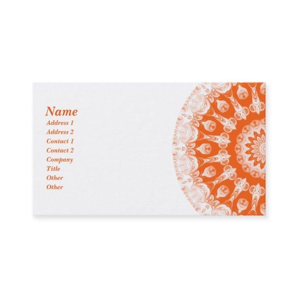 Orange Sherbet Kaleidoscope