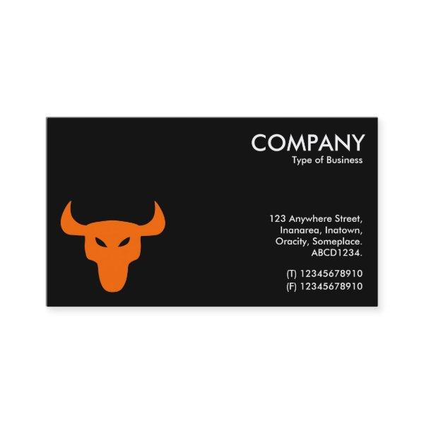 Orange Steer Symbol - Black