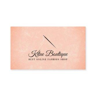 Orange Stylish Needle Threads Seamstress Sewing