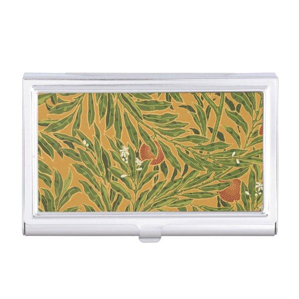 Orange Tree Vintage Wallpaper Pattern Art Nouveau  Case