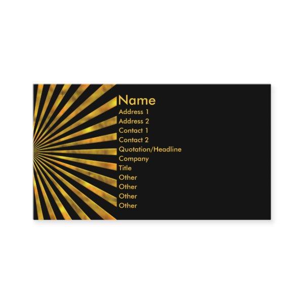 Orange/Yellow/Gold Light Beams