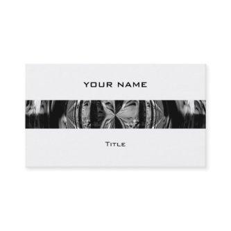 Orb Chrome Black stripe  white back