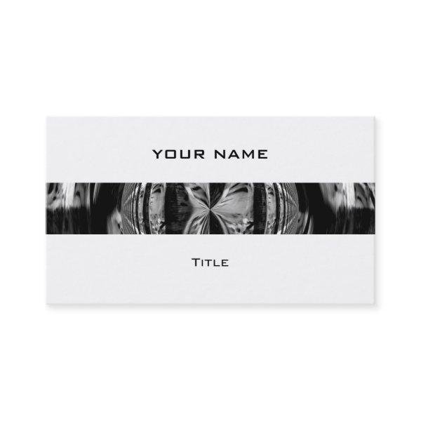 Orb Chrome Black stripe  white back