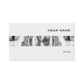 Orb Chrome stripe  white