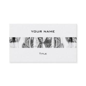 Orb Chrome stripe  white back