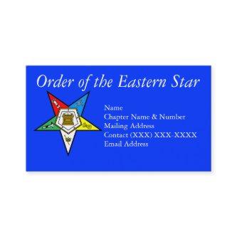 Order of the Eastern Star Blue