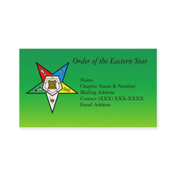 Order of the Eastern Star