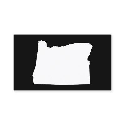 Oregon in White and Black