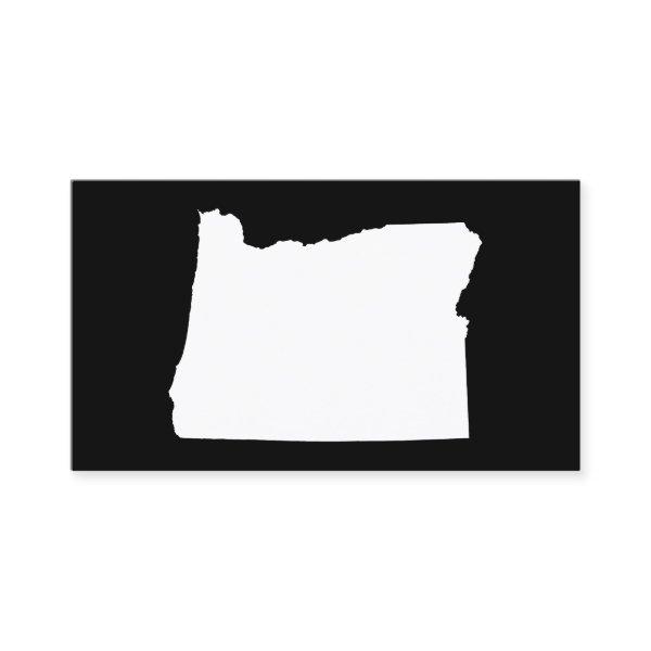 Oregon in White and Black