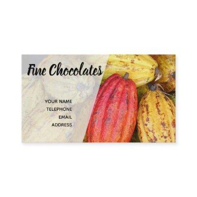 Organic Cacao Bean Pods for Making Chocolate