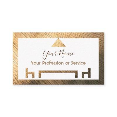 Organic wood for interior design and furniture!