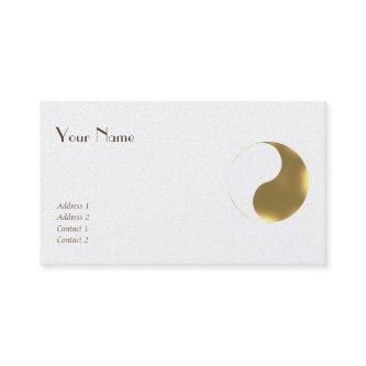 Oriental balance  -  grunge golden&white