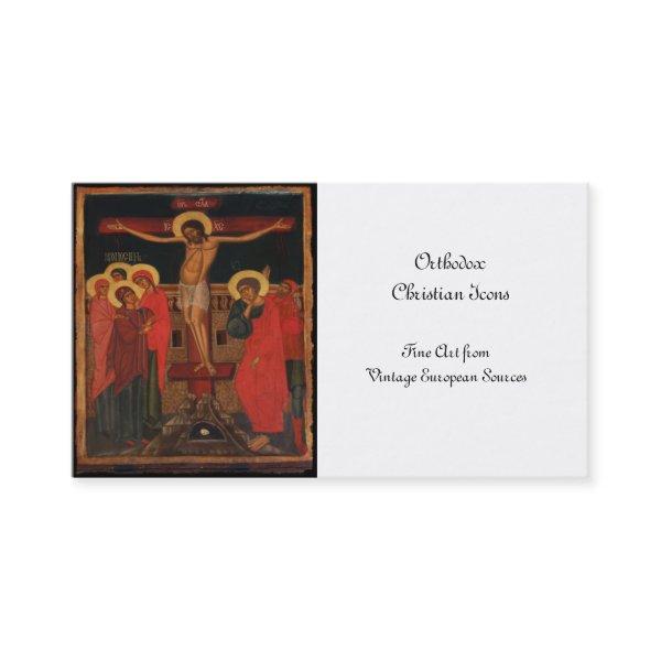 Orthodox Icon of Jesus on the Cross