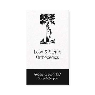 Orthopedic Crooked Tree Symbol