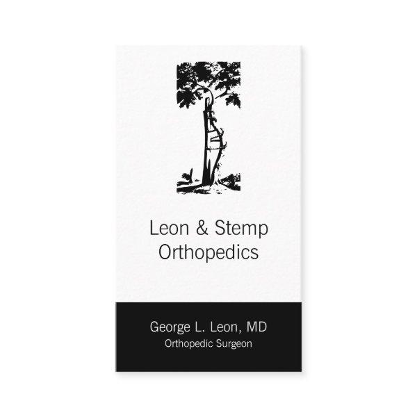 Orthopedic Crooked Tree Symbol