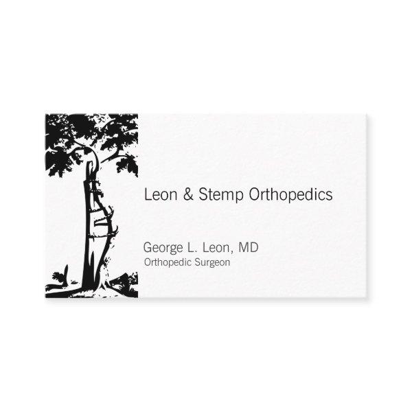 Orthopedic Crooked Tree Symbol