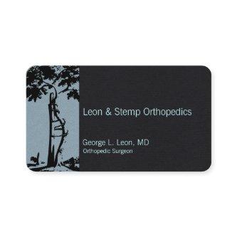 Orthopedic Crooked Tree Symbol