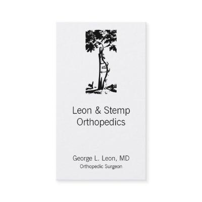 Orthopedic Crooked Tree Symbol