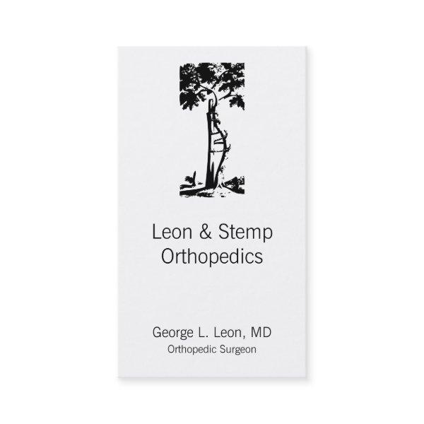 Orthopedic Crooked Tree Symbol