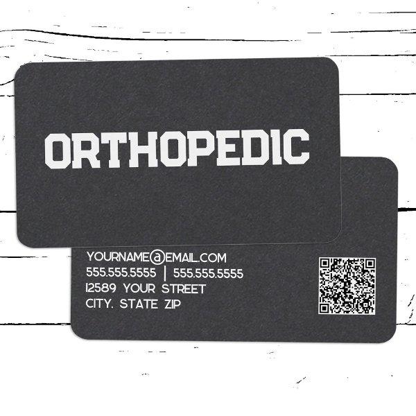 Orthopedic Spine Doctor Custom QR