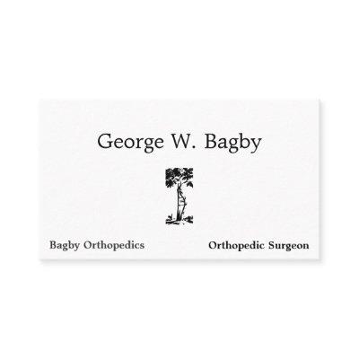 Orthopedic Surgery Crooked Tree