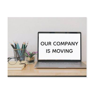Our Company is Moving Business Change of Address Postcard