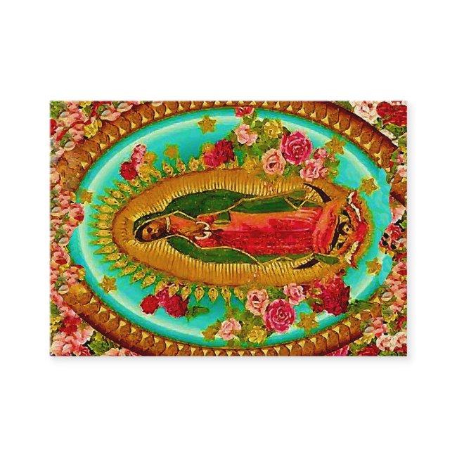 Our Lady Guadalupe Mexican Saint Virgin Mary