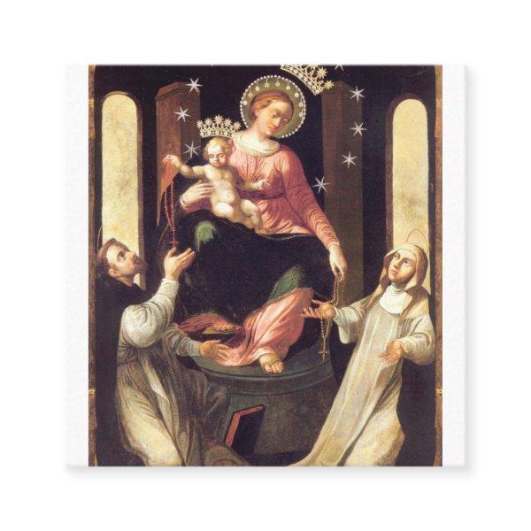 Our Lady Of The Rosary Venerated In Pompeii Square