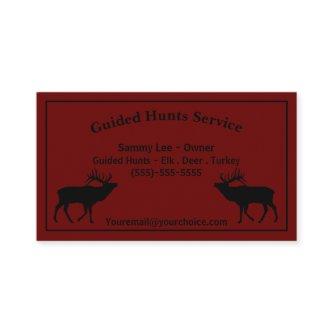 Outdoor Hunting Guide Service Professional Busines