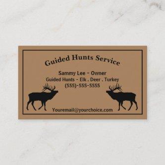 Outdoor Hunting Guide Service Professional Busines