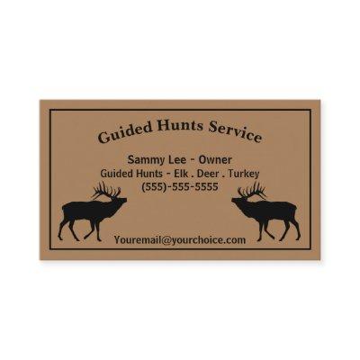 Outdoor Hunting Guide Service Professional Busines